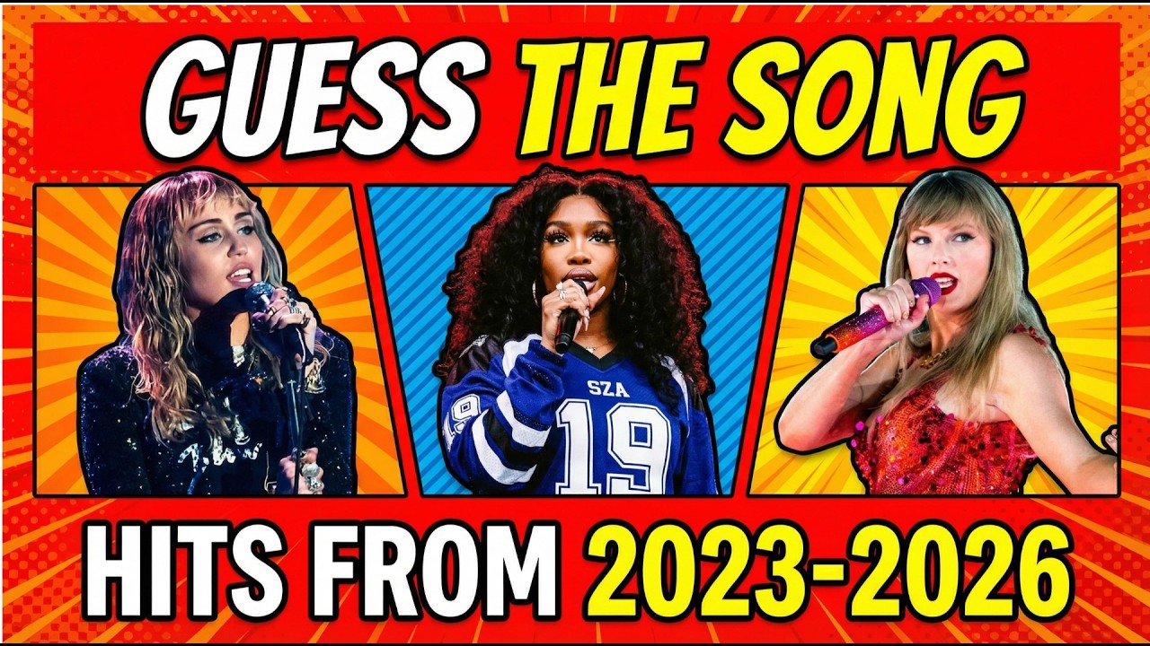 Guess the Song 🎤 | Fan's Favorite Hits Quiz 2023-2026 🎶| 5 Sec Challenge