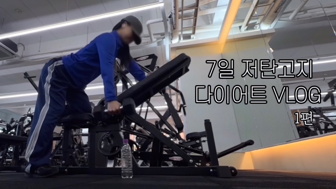 [얼렁뚱띵어트] 연말연초 폭식 후 7일 저탄고지 다이어트 브이로그 1편 | 체중 회복, 눈바디 변화, 현실 식단
