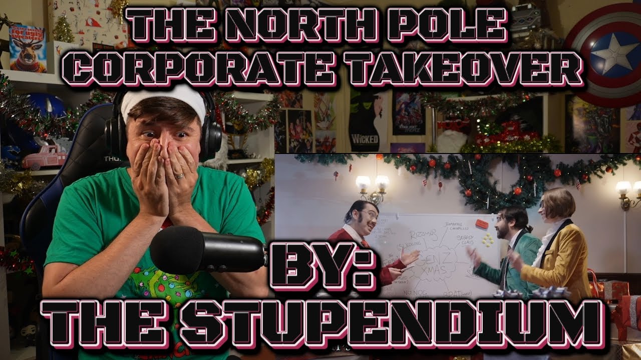 БЛЕСТЯЩИЙ РАССКАЗ!!!!!!!!! Реакция на «The Stupendium - The North Pole Corporate Takeover»