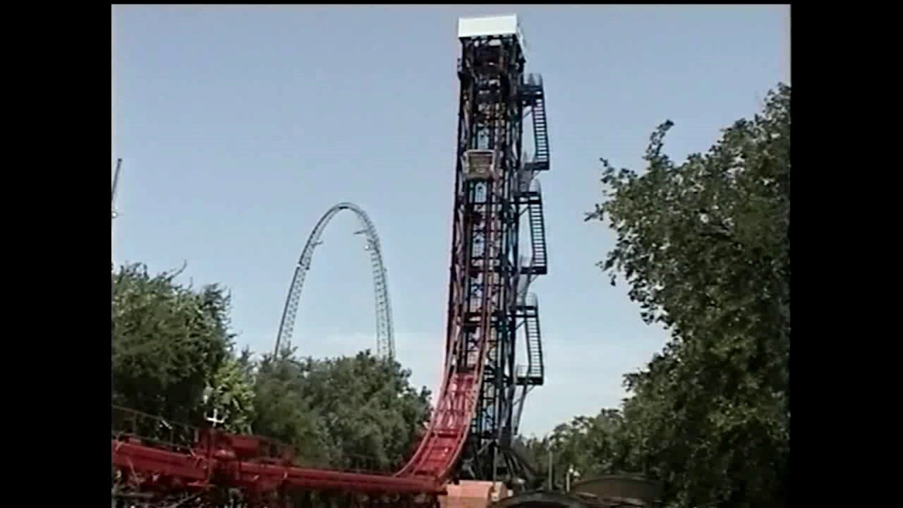 wildcatter freefall ride six flags over texas