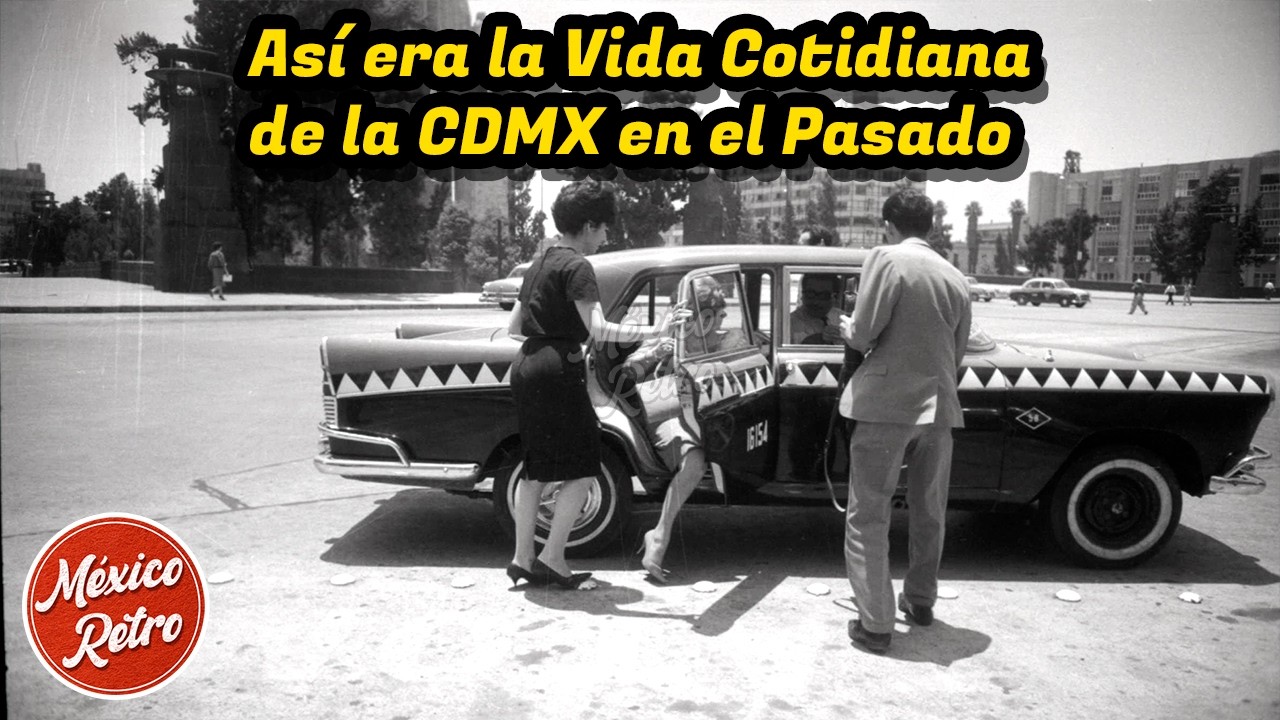 Recorriendo la CDMX en el Pasado: Calles, Transporte y Lugares que Ya No Existen 1950 a 1970