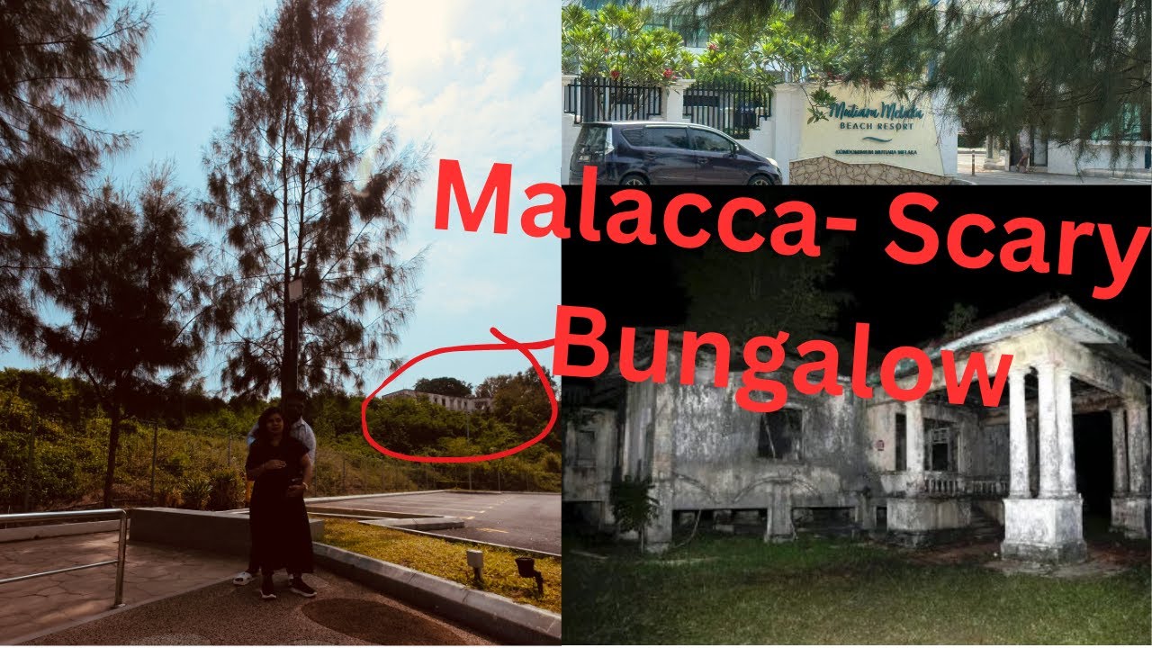 Malacca Baby Moon | Haunted Bungalow | Mutiara Beach resorts #malaysia #melaka  #hauntedhouse