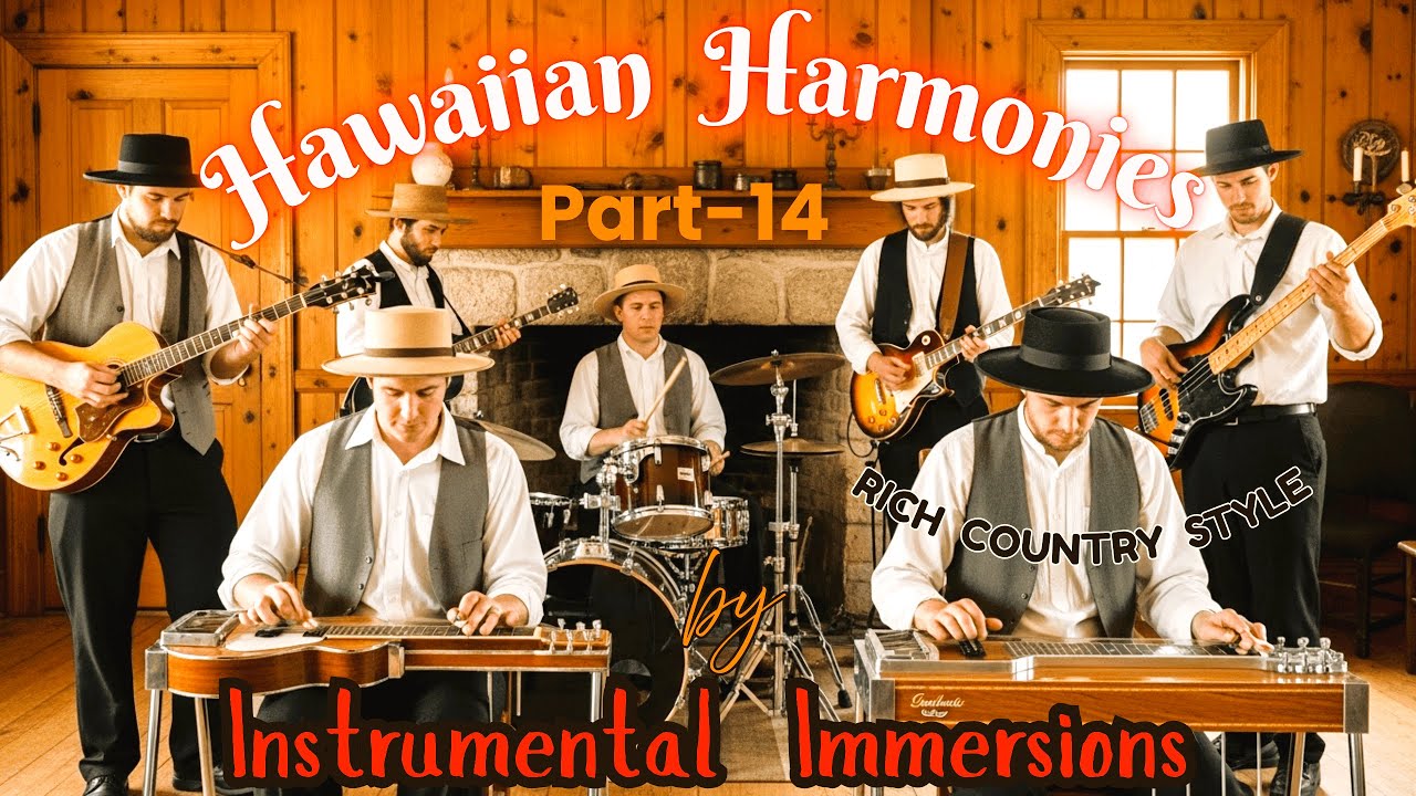 Hawaiian Harmonies (Part 14) | Instrumental Immersions | Serene Hawaiian, Pedal & Lap Steel Guitars