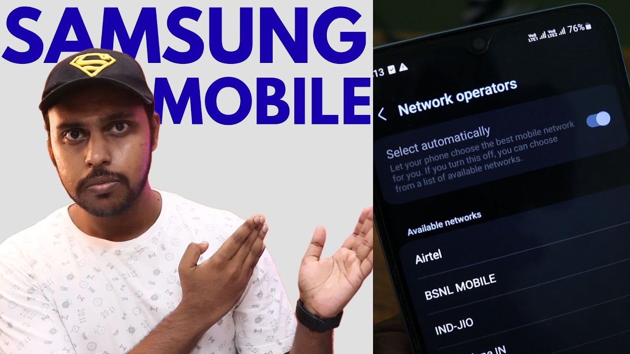 Automatically SELECT Your Network Operator on Samsung Mobile in SECONDS