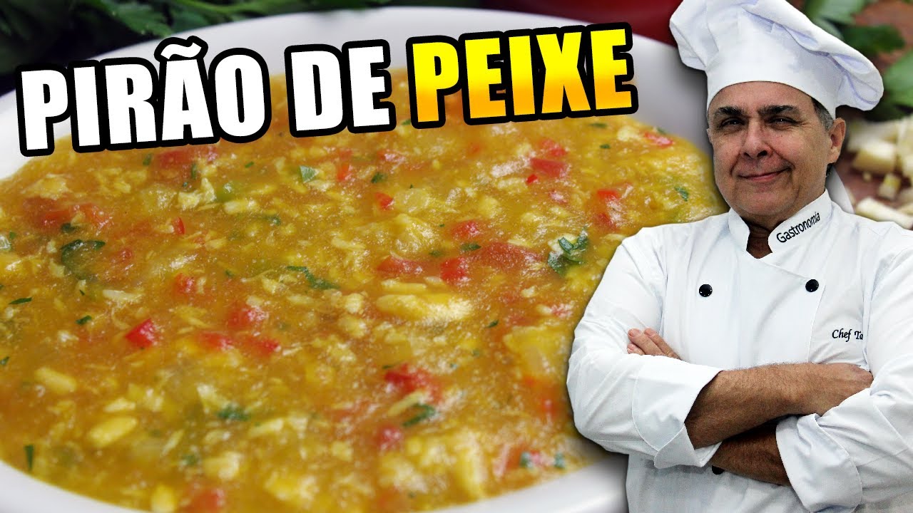 Pirão de peixe - Chef Taico