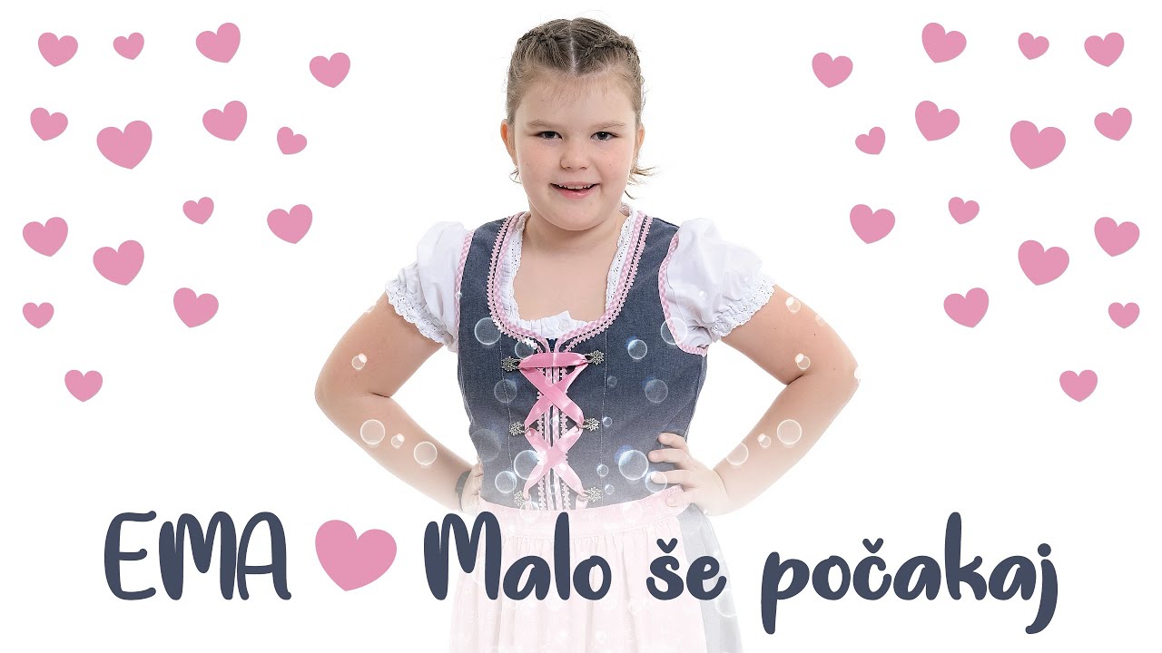 Ema ❤ Malo še počakaj (Official Music Video)
