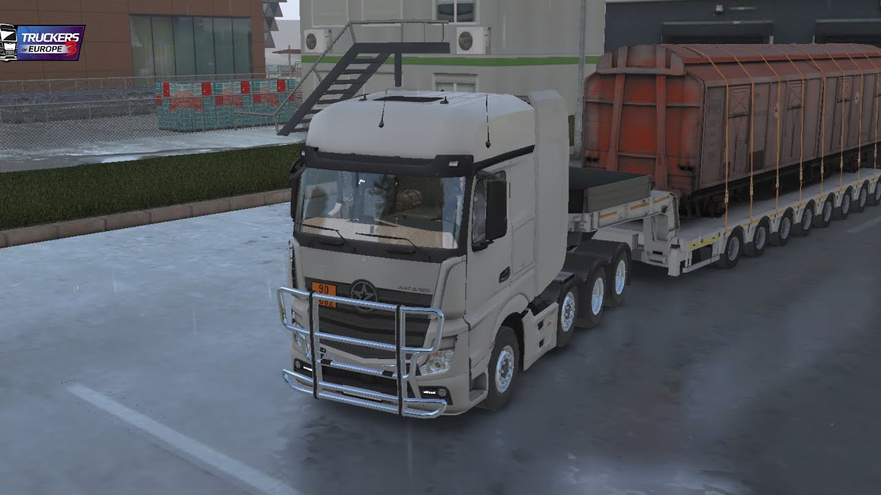 72 Ton  Wagon  -  Truckers of Europe 3 - Realistic Driving  - Full Gameplay 