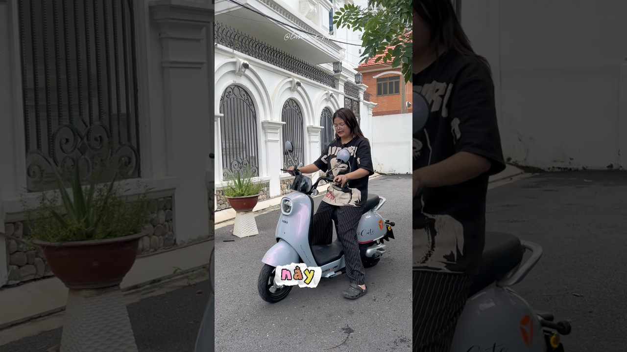 Yadea Icute lướt nhỏ gọn #lamiaebike #yadea #xedien #viral #yadeaicute