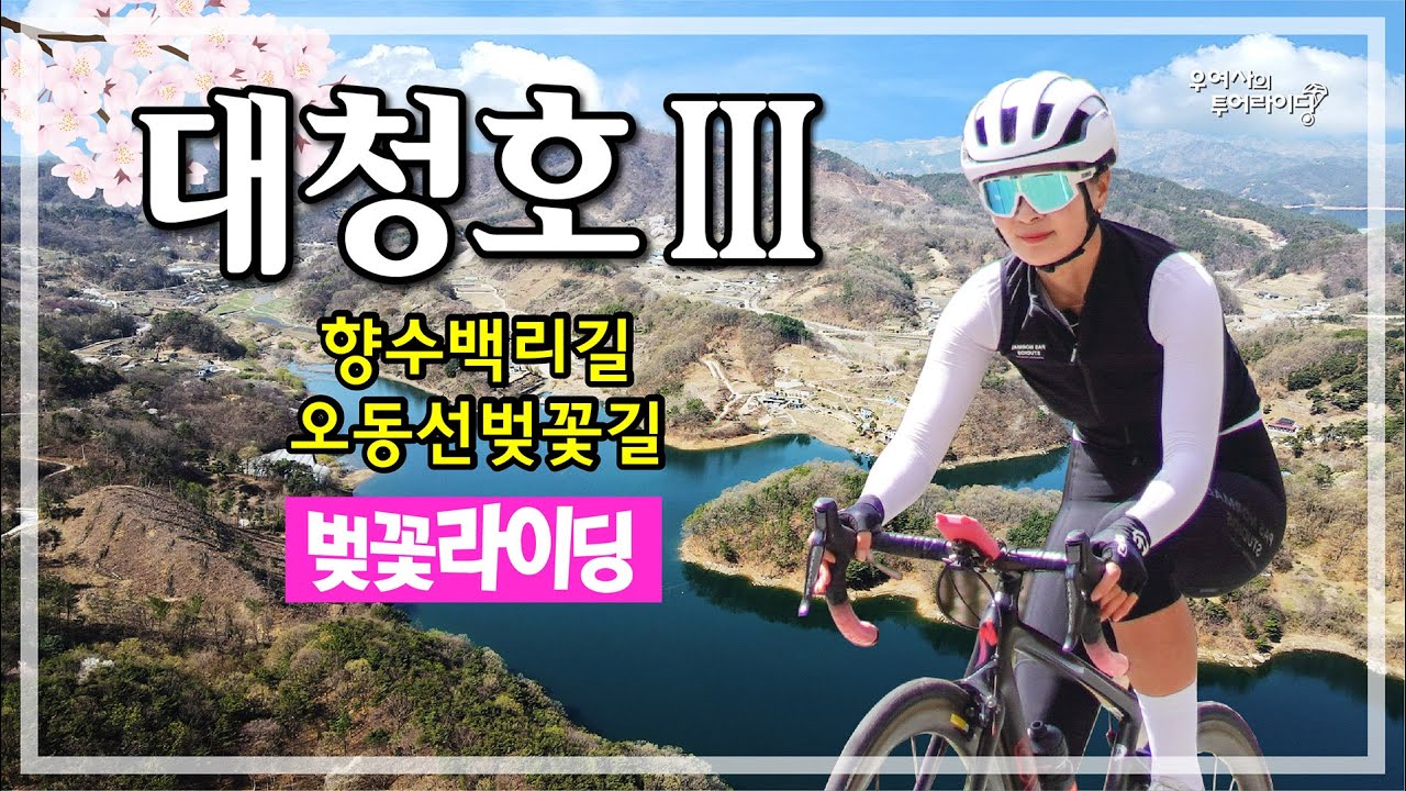 대청호 투어-III (남대문공원-오동선벚꽃길-부소담악-군북면-향수백리길-은운리) '22.04.10.