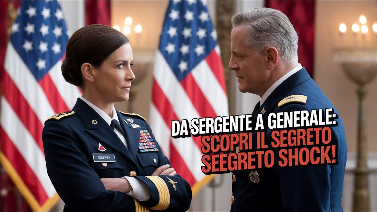 RIVELATO: il sorprendente segreto di una donna, da sergente a GENERALE a quattro stelle!