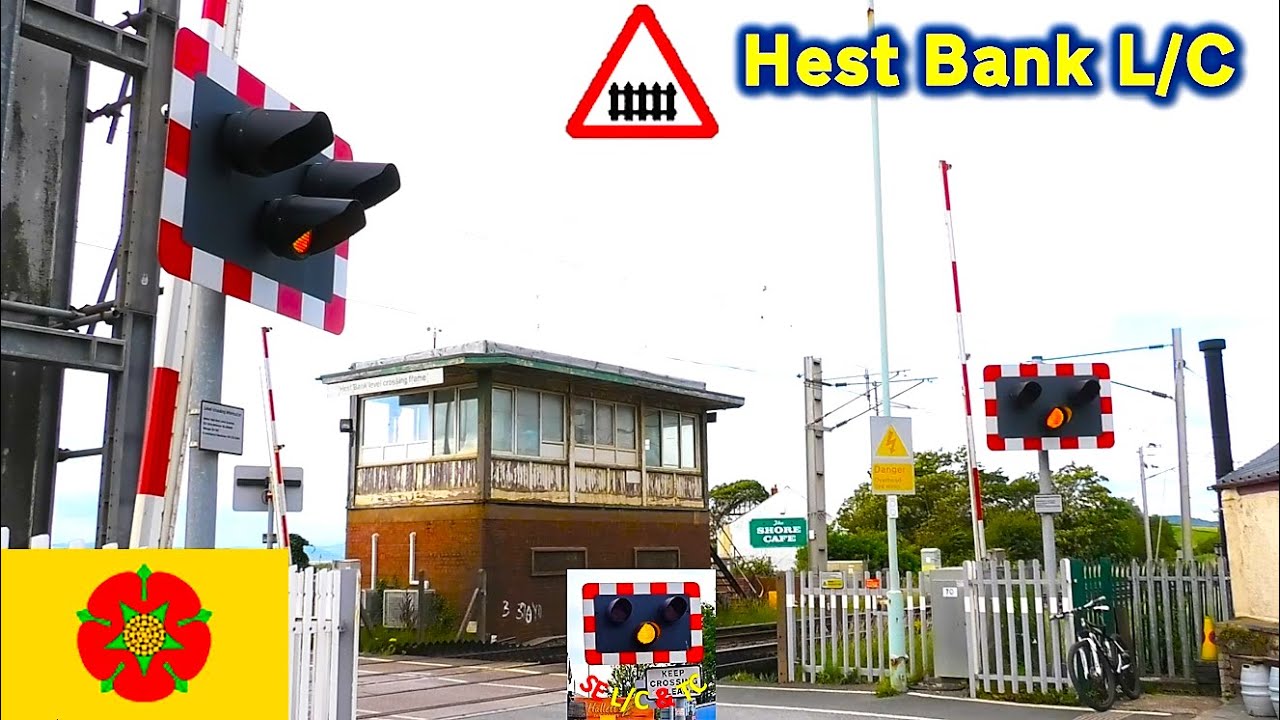 Fast Alarm at Hest Bank Level Crossing, Lancashire