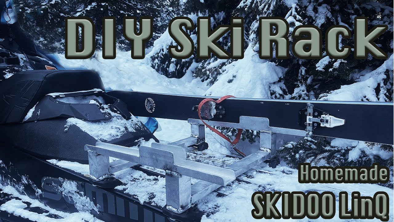 DIY Ski Rack for my Skidoo Summit