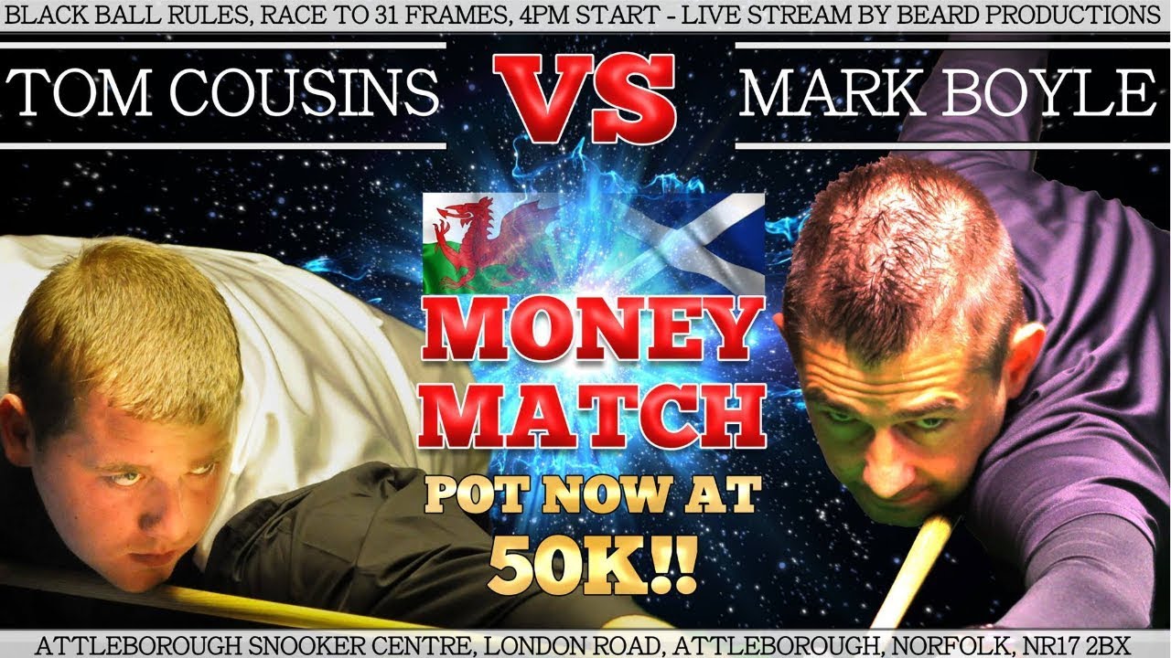 Tom Cousins vs Mark Boyle 52K Money Match!