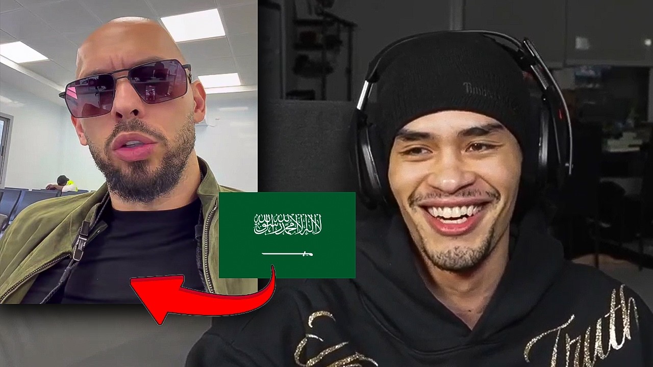 SNEAKO reacts to Andrew Tate in Saudi Arabia