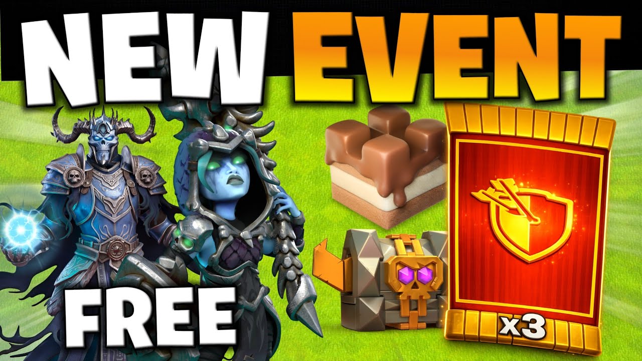 FREE HERO SKINS FOR EVERYONE! 😍 NEW CLASHIVERSARY QUEST EVENT EXPLAINED 