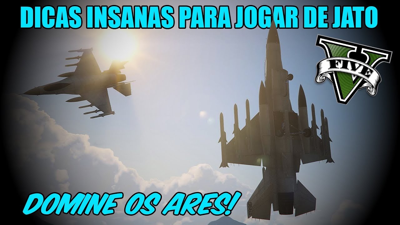 GTA 5 - DICAS INSANAS PARA JOGAR DE JATO - DOMINE OS ARES DE LOS SANTOS!