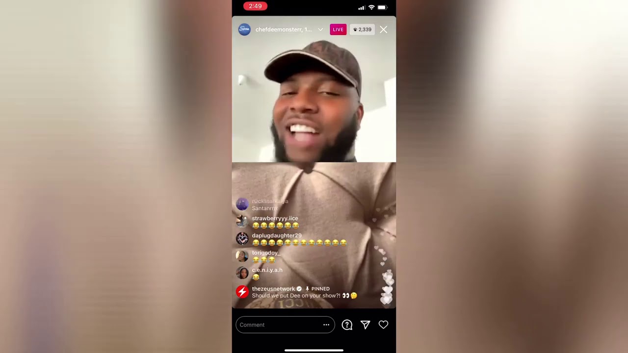 Saucy Santana story time with 3rd Boyfriend Chefdeemonster