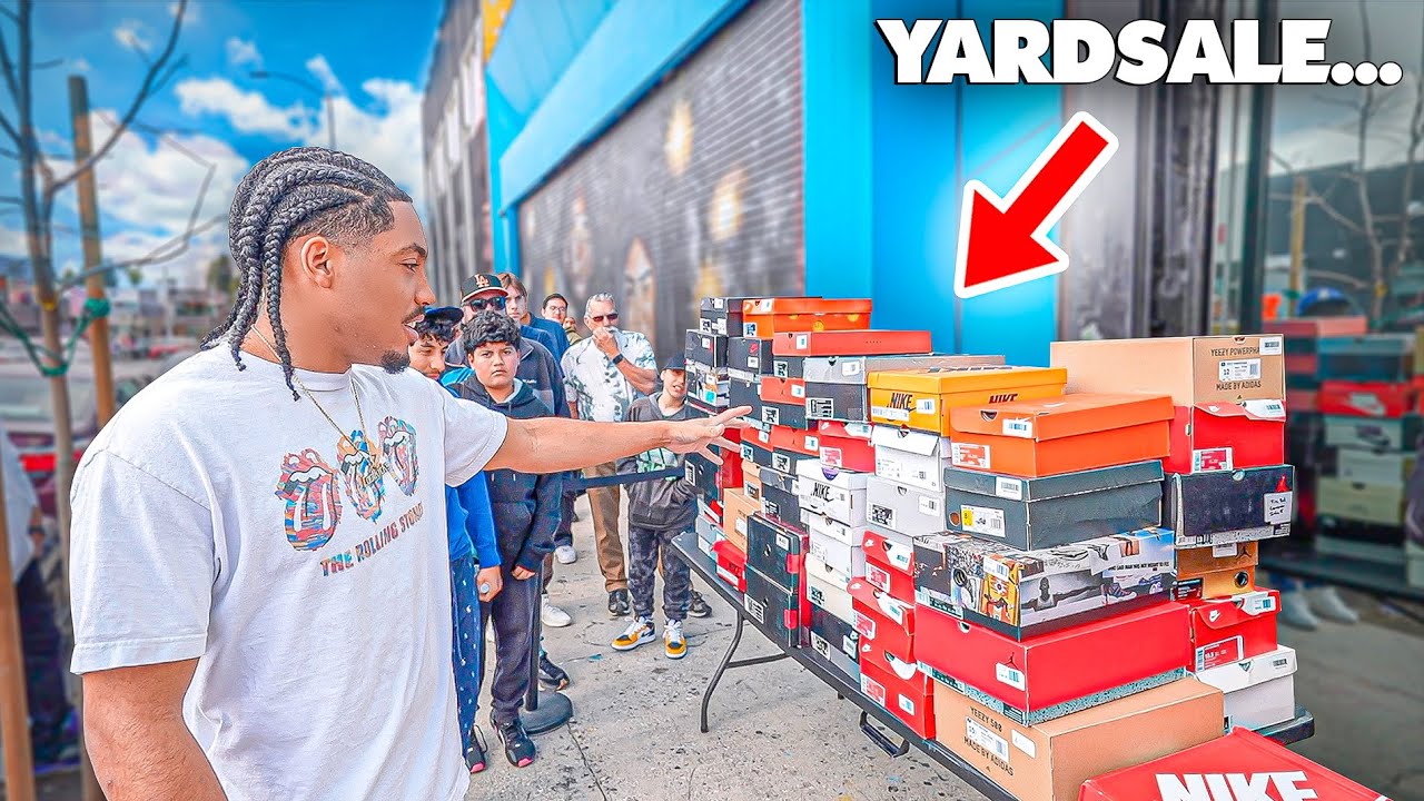 $35,000 Yard Sale At COOLKICKS