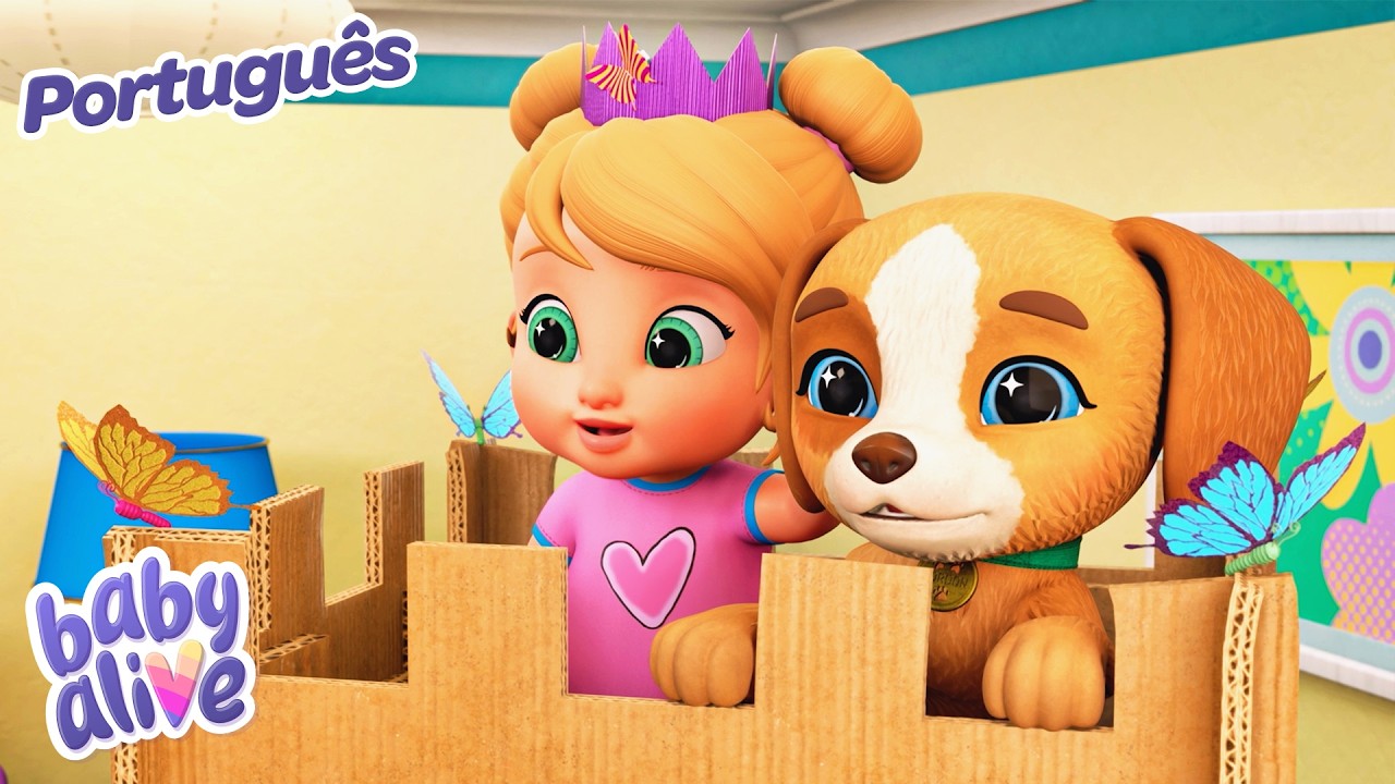 Hoje Somos Todas Princesas! Vídeos para bebés | Baby Alive em Português | Desenhos animados infantis