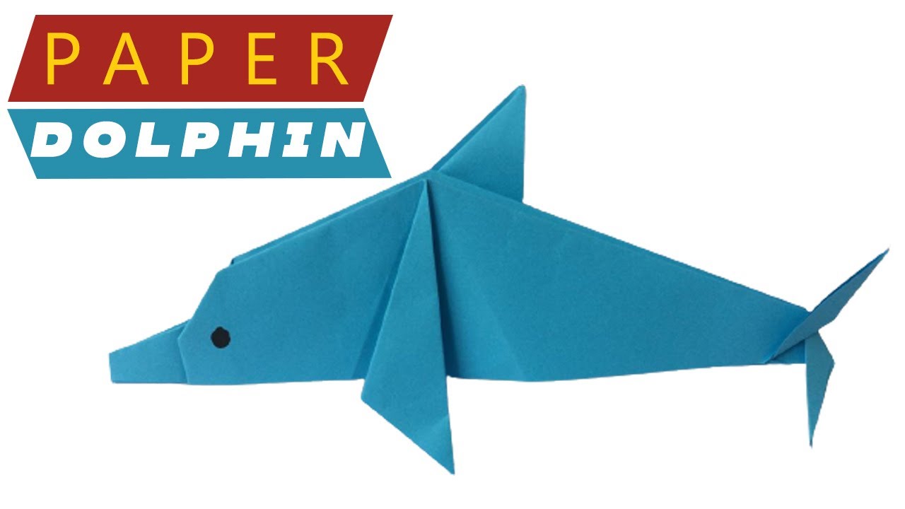 Easy Origami Dolphin for Beginners Step by Step Simple Instructions