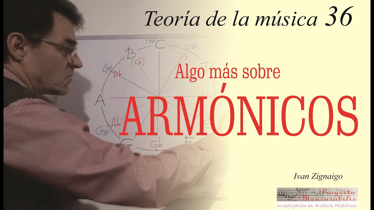 TEORÍA MUSICAL 36: Algo más sobre ARMÓNICOS