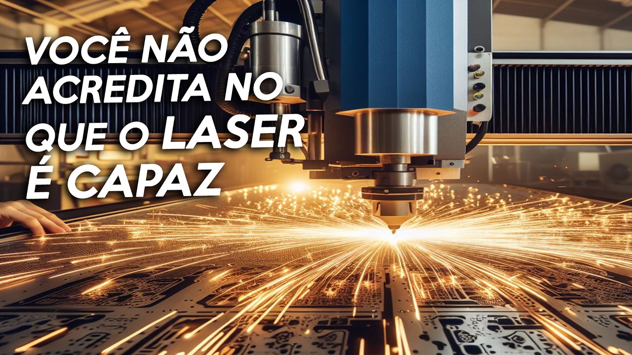 Como o LASER Corta Materiais Como Mágica? Como funciona CORTE a LASER?