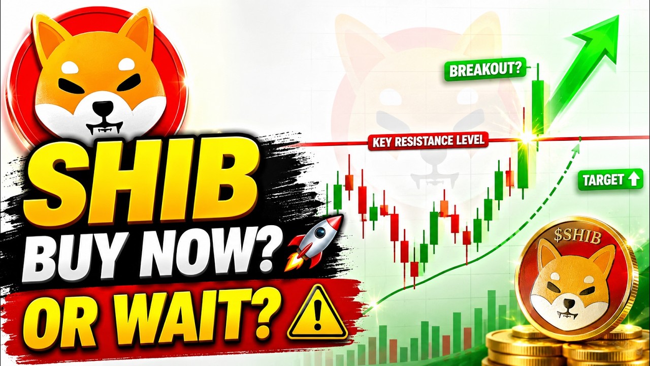 🔥 SHIBA INU BUY NOW OR WAIT? 🚀 SHIB Price Breakout & Key Levels to Watch