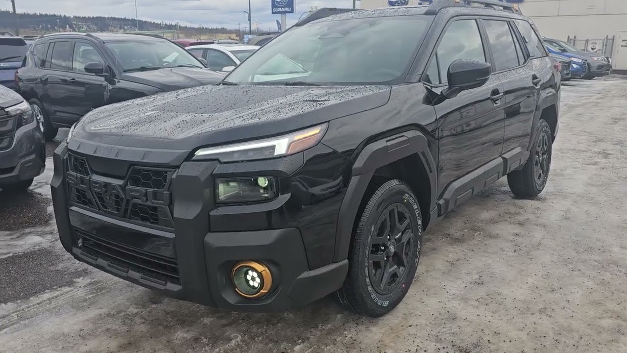 Subaru Outback Wilderness Crystal Black Silica 26OB4259 2026 года выпуска