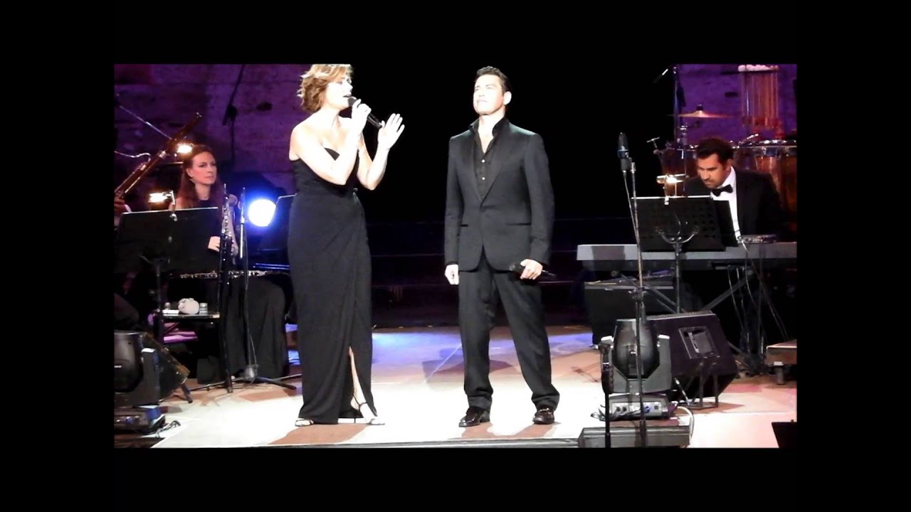 Nights in white satin (Notte di luce) - Mario Frangoulis & Sissel live at Herodes Atticus