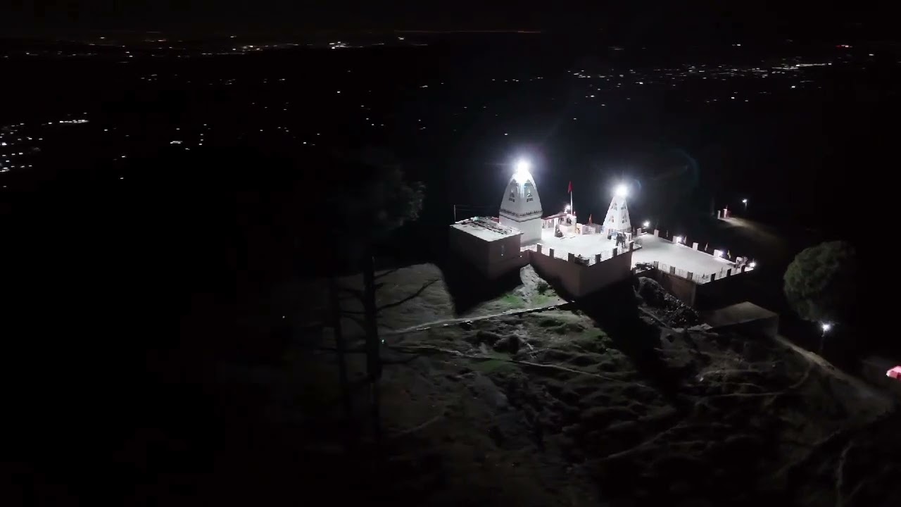 Night view of mahamaya temple @matamahamayadeviofficial7143 💞🧿