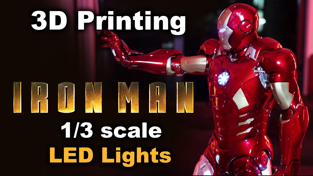 Изготовление модели Iron Man Mark VII в масштабе 1/3 — 3D-печать от DiD3D