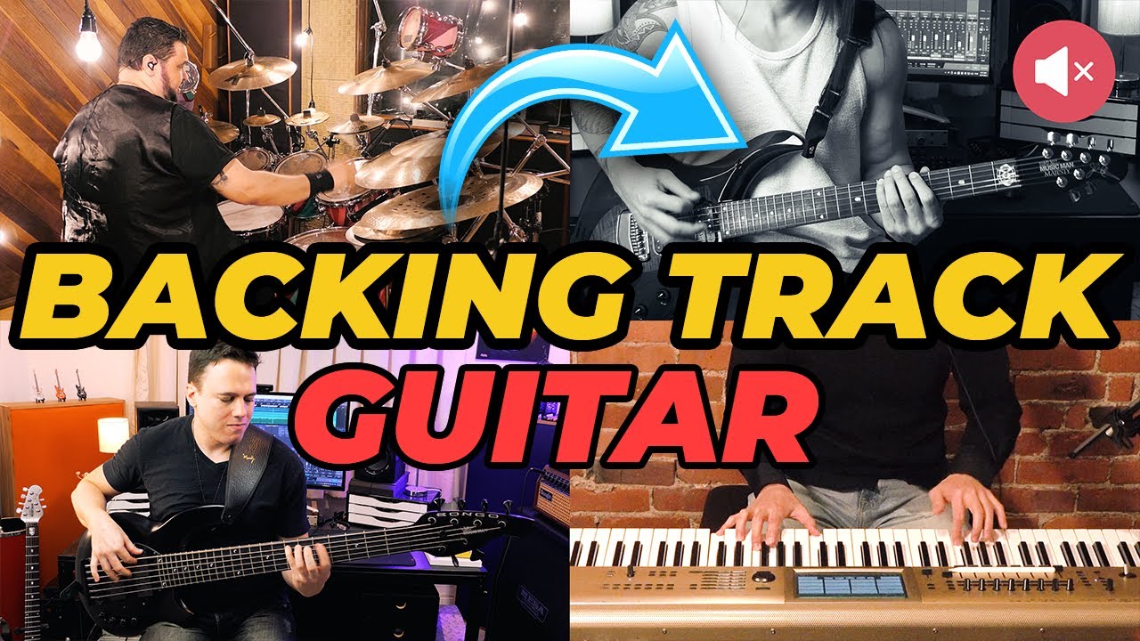 Barstool Warrior BACKING TRACK for Guitar 🎸 (Dream Theater)