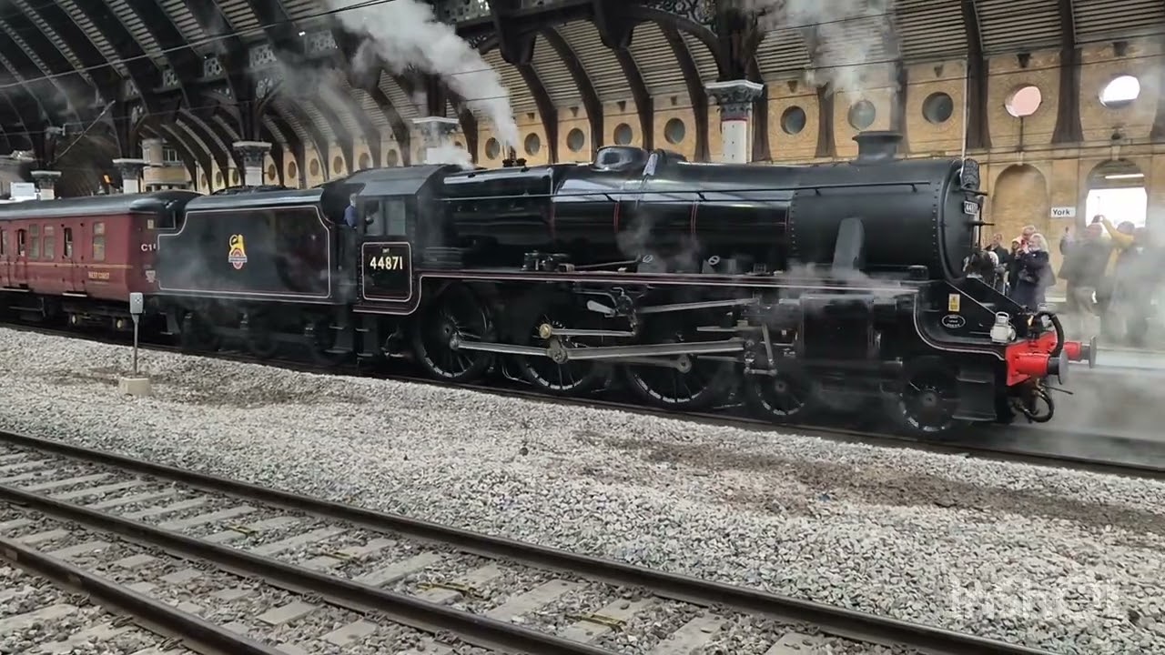 Episode 1064. York 15 November 2025 44871 BR steam + 47812 WCR