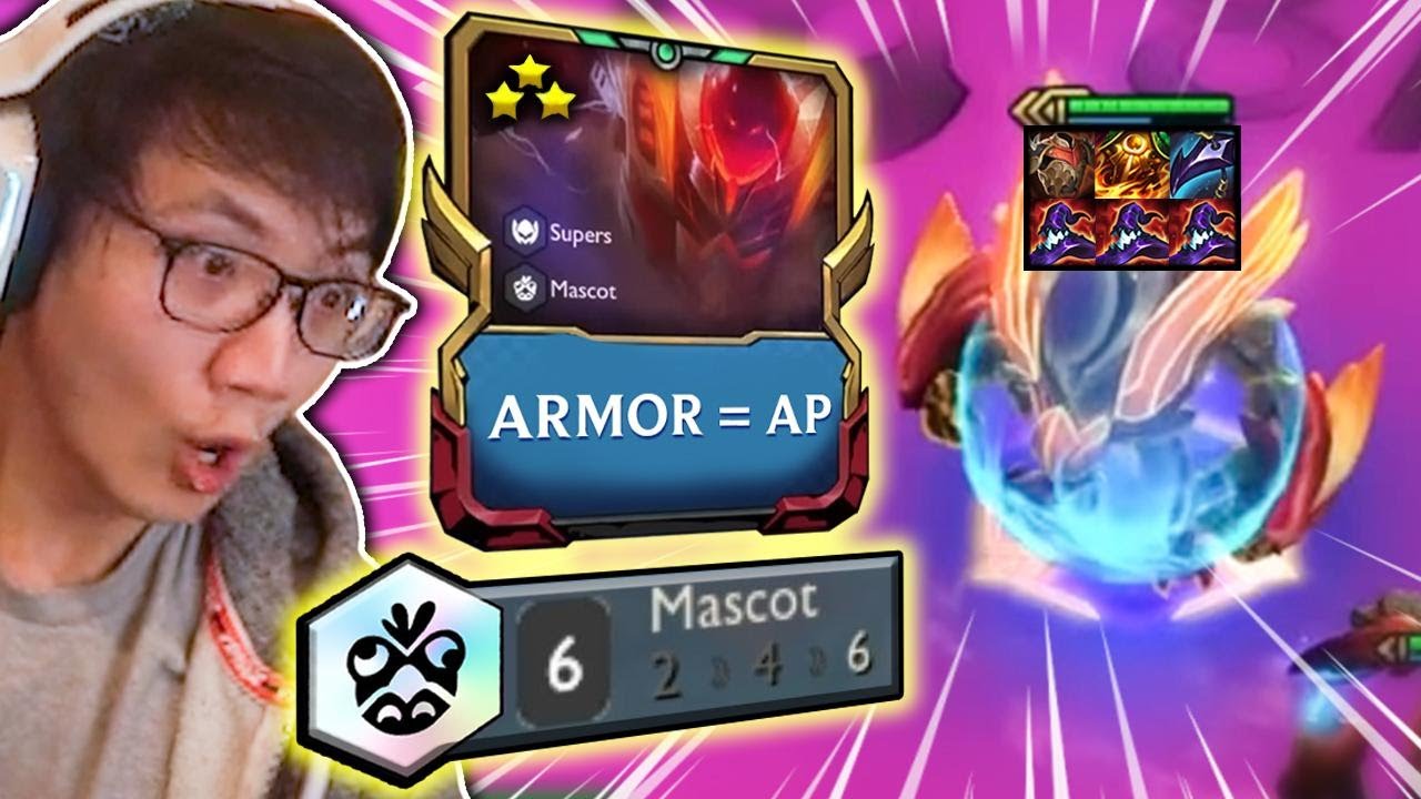 6 Mascot Malphite with Rock Solid Cheek Clapping