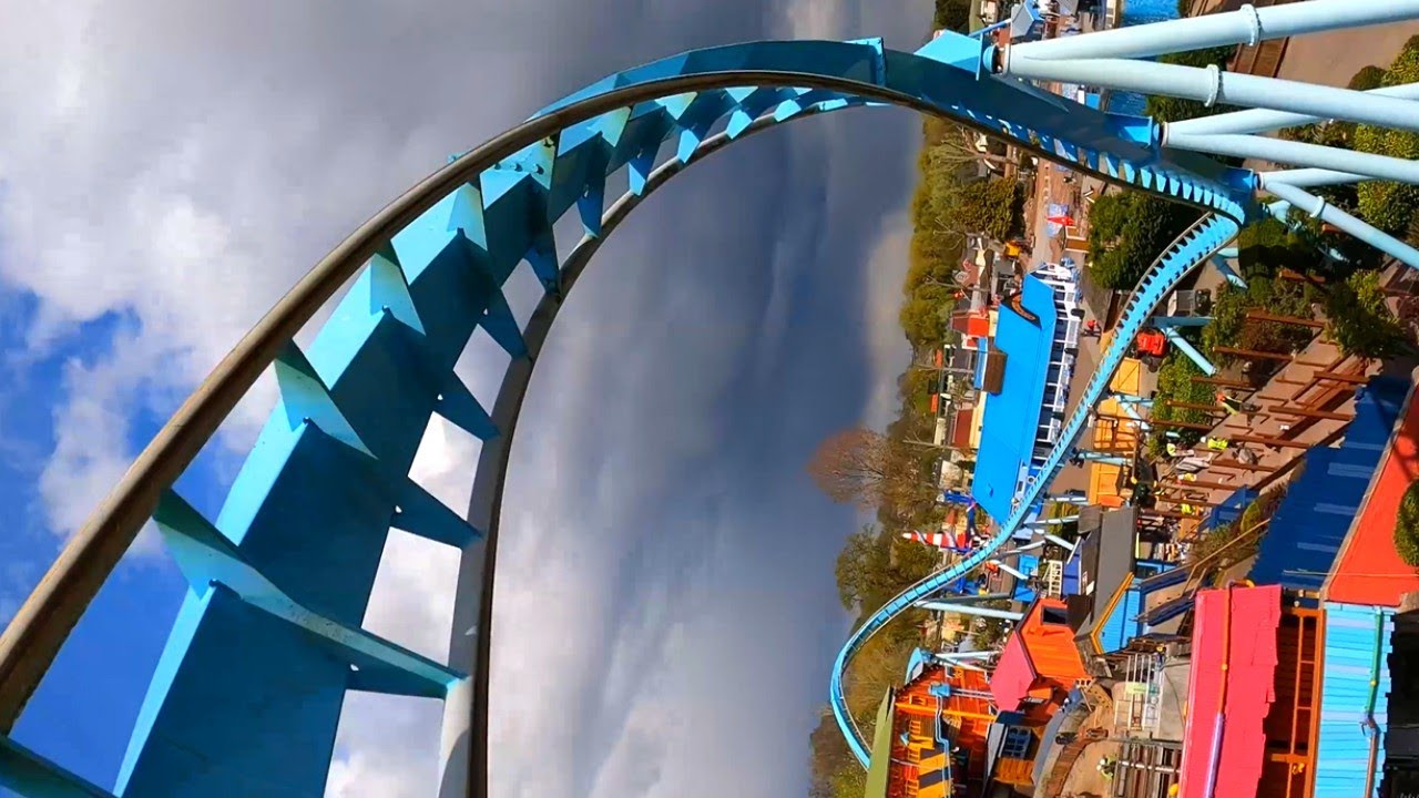 Shockwave 4K On Ride POV - Drayton Manor