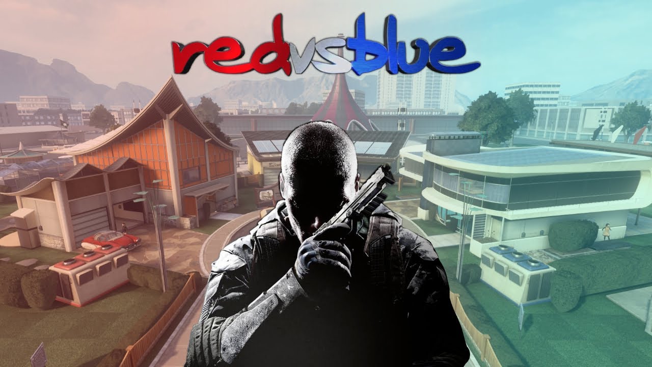 Скрытый дизайн красного и синего в Black Ops 2