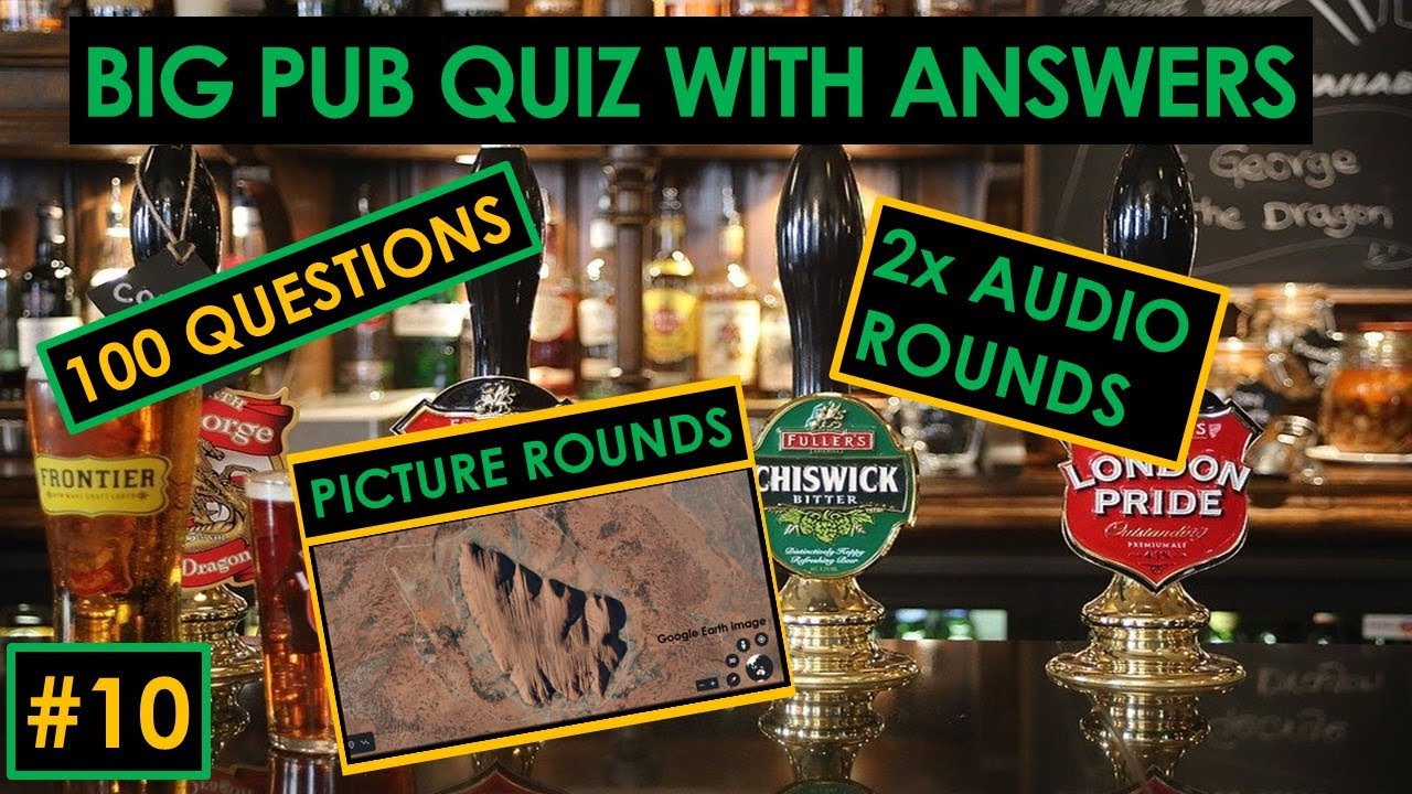 #10 BIG LOCKDOWN PUB QUIZ 2020, Music, Pictures, Film and TV, connections + more!