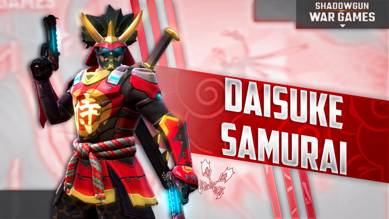 SHADOWGUN WARGAMES | Daisuke samurai skin gameplay | 1080p 60fps | Android/IOS