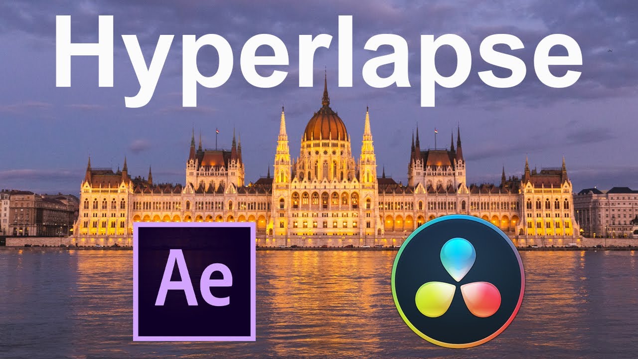 Hyperlapse Tutorial using Photography with After Effects and DaVinci Resolve