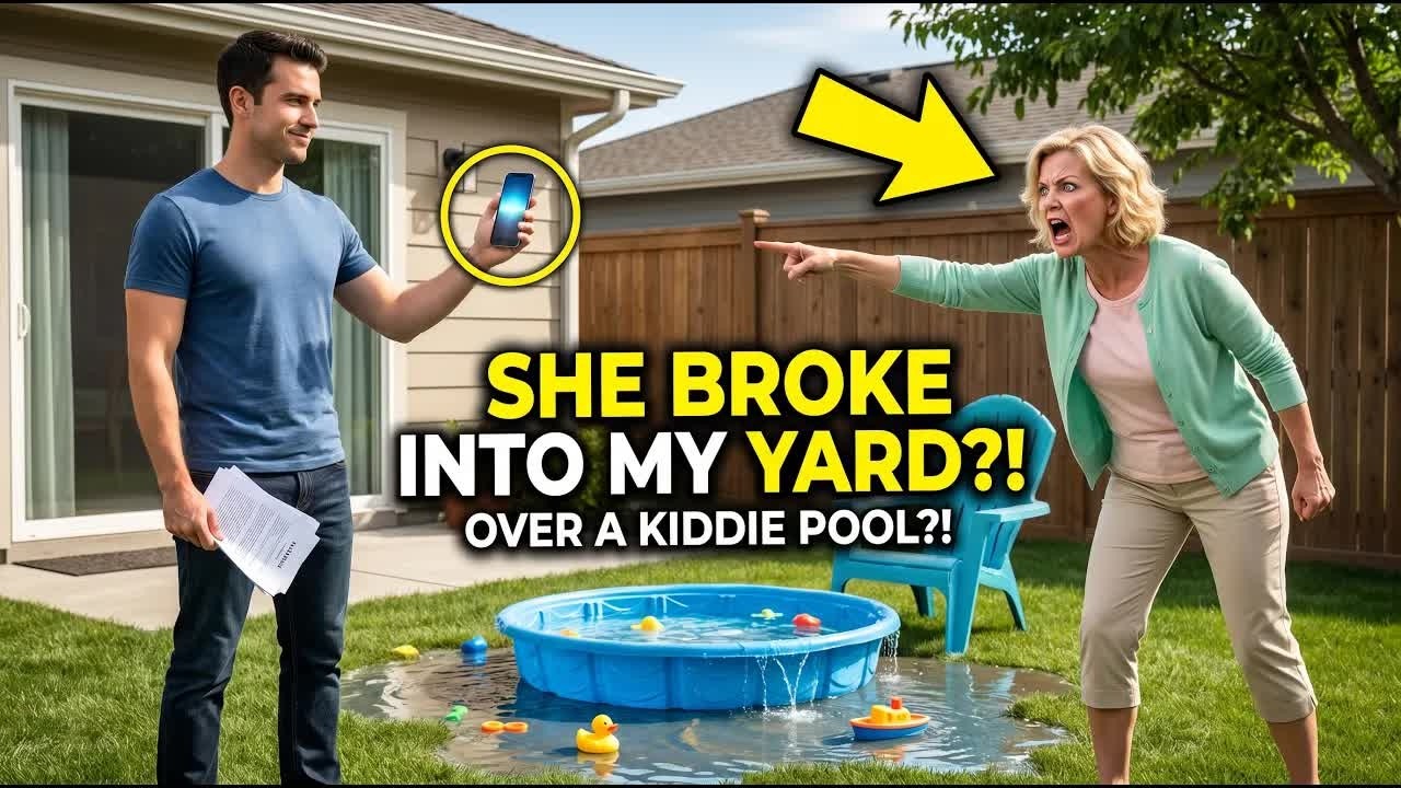 HOA - Karen broke into my fenced yard over a kiddie pool&hellip; so I sued the HOA
