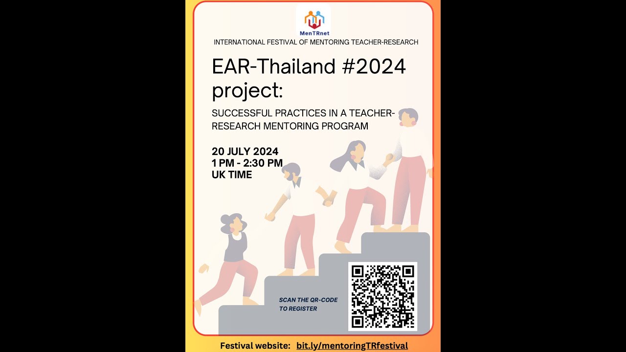 The EAR-Thailand #2024 project - Successful practices in a teacher-research mentoring programme
