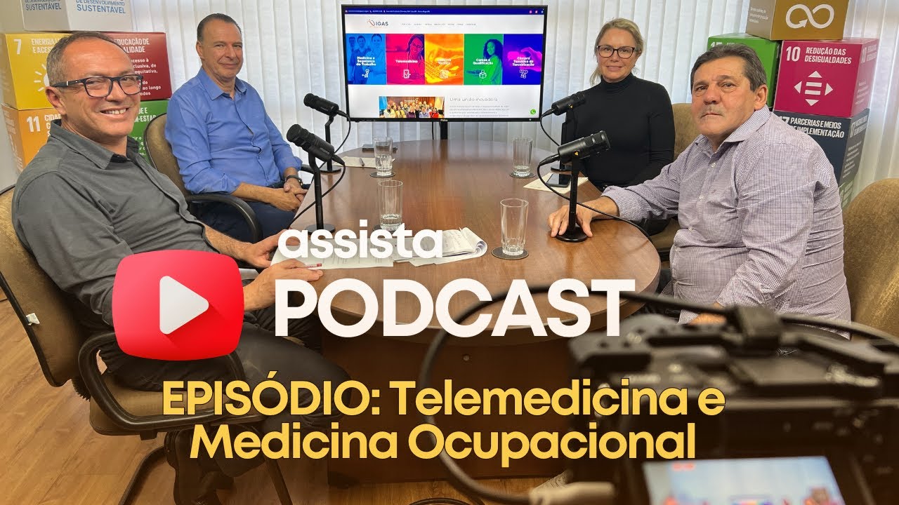 🎙 Podcast IGAS RS – Saúde do Trabalhador: Telemedicina e Medicina Ocupacional