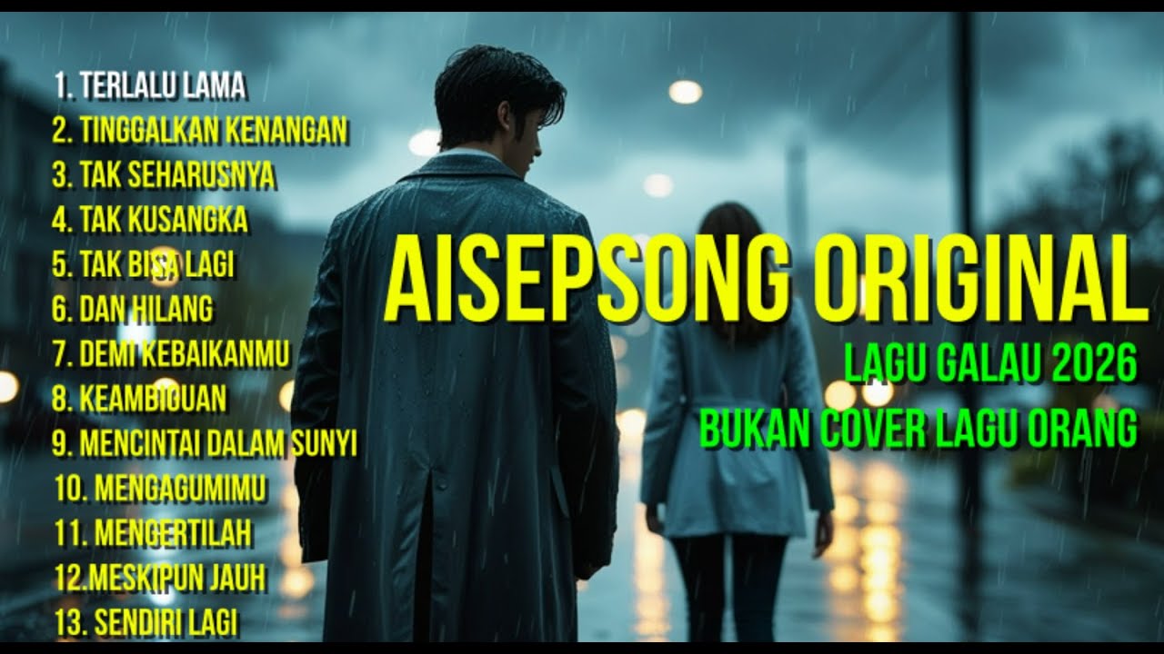 Lagu Galau 2026 Terbaru 🔥 Full Album Patah Hati | Karya Original Aisepsong