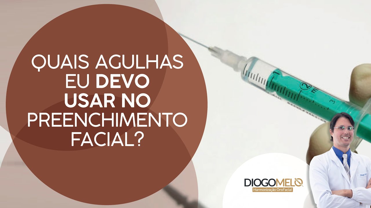 Quais agulhas usar nas aplicações de Preenchimento Facial