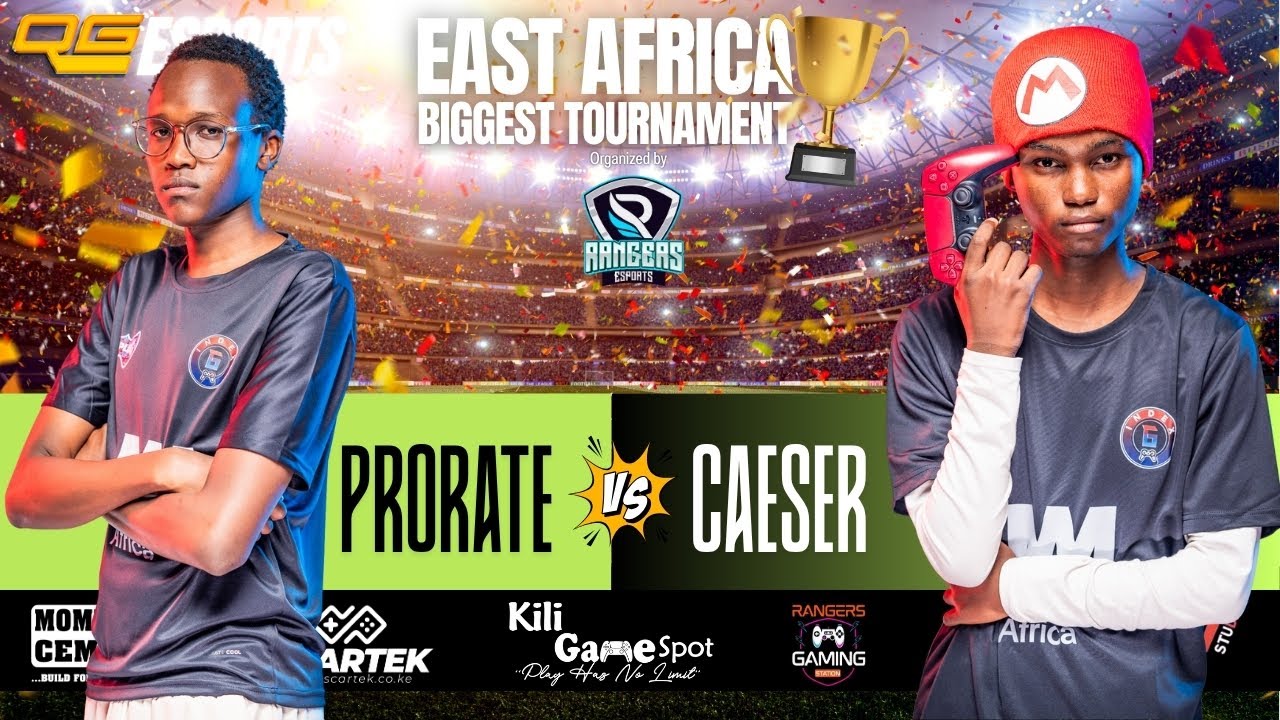 Prorate vs Caeser | FC 26 Tournament 🔥 | East Africa&rsquo;s Biggest Esports Event by Rangers Esports