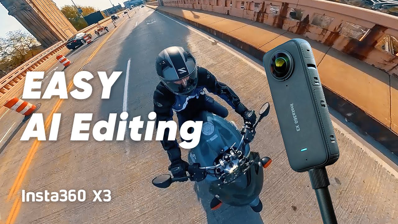 Insta360 X3 — как использовать ИИ-редактирование Insta360 за 3 минуты