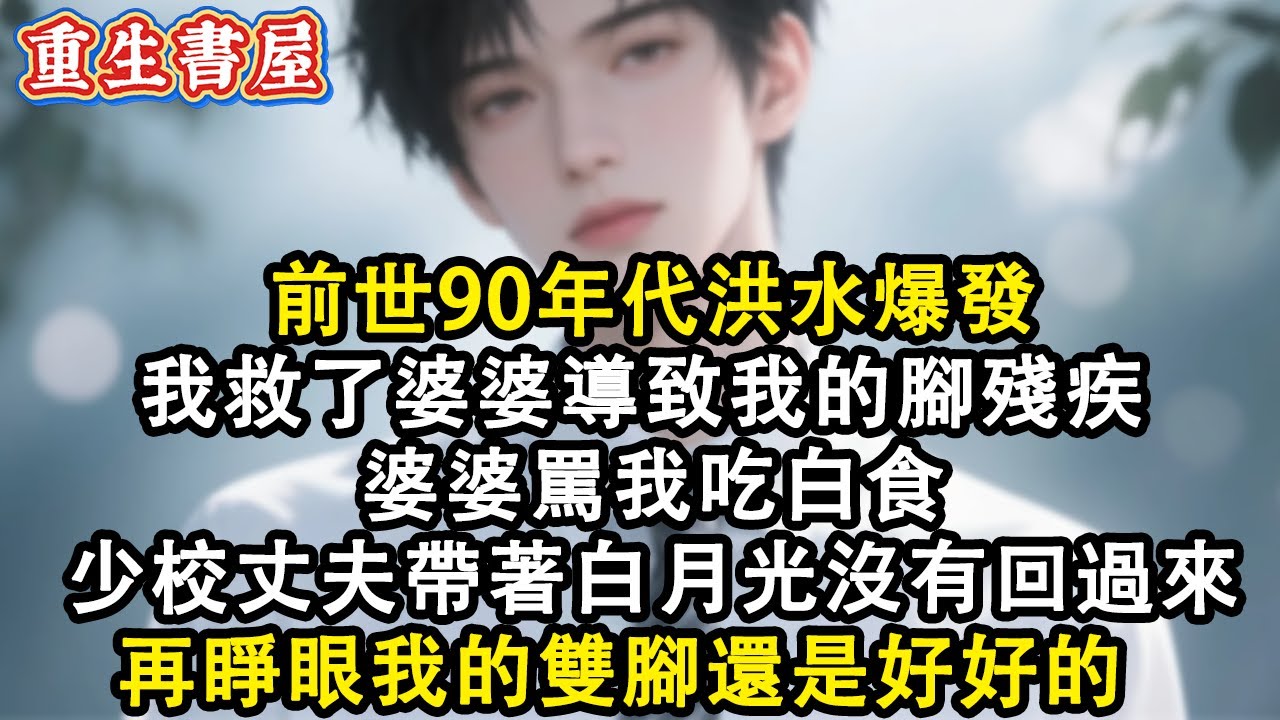 【重生爽文】前世90年代洪水爆發 我救了婆婆導致我的腳殘疾 婆婆罵我吃白食 少校丈夫帶著白月光從來沒有回過來 再睜眼我的雙腳還是好好的#小說 #重生故事 #爽文#情感