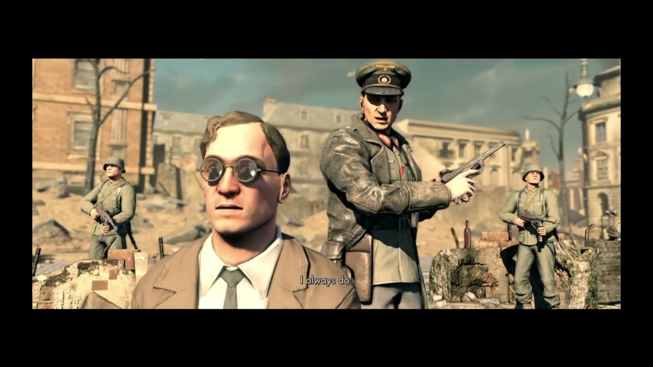 Sniper Elite V2: Remastered - OPERNPLATZ, Marksmen difficulty (No Commentary)