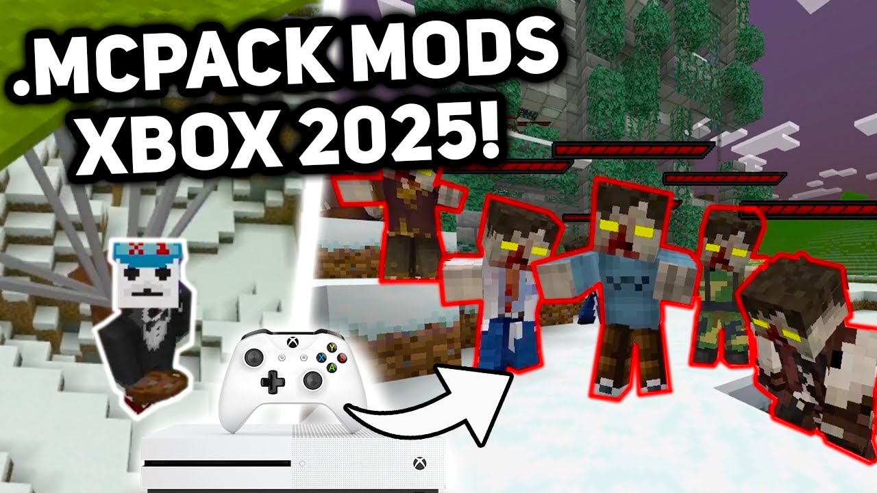 NEW How To Get Custom Mods In .mcpack Format on Minecraft Xbox! Multiple Link Mods Working 2025!