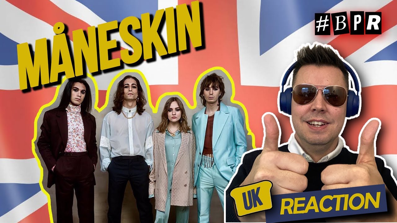Brits React to Maneskin Dance on Gasoline